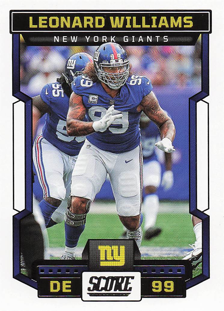 2023 Score Football Leonard Williams #238