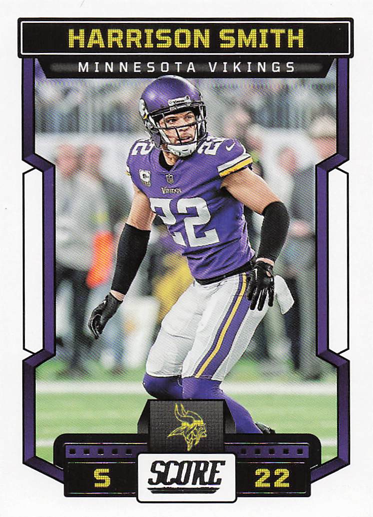 2023 Score Football Harrison Smith #116