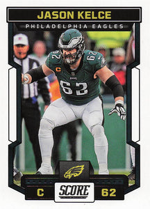 2023 Score Football Jason Kelce #251