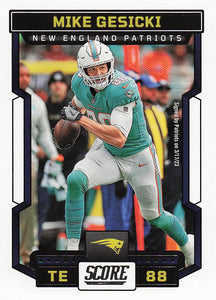 2023 Score Football Mike Gesicki #276
