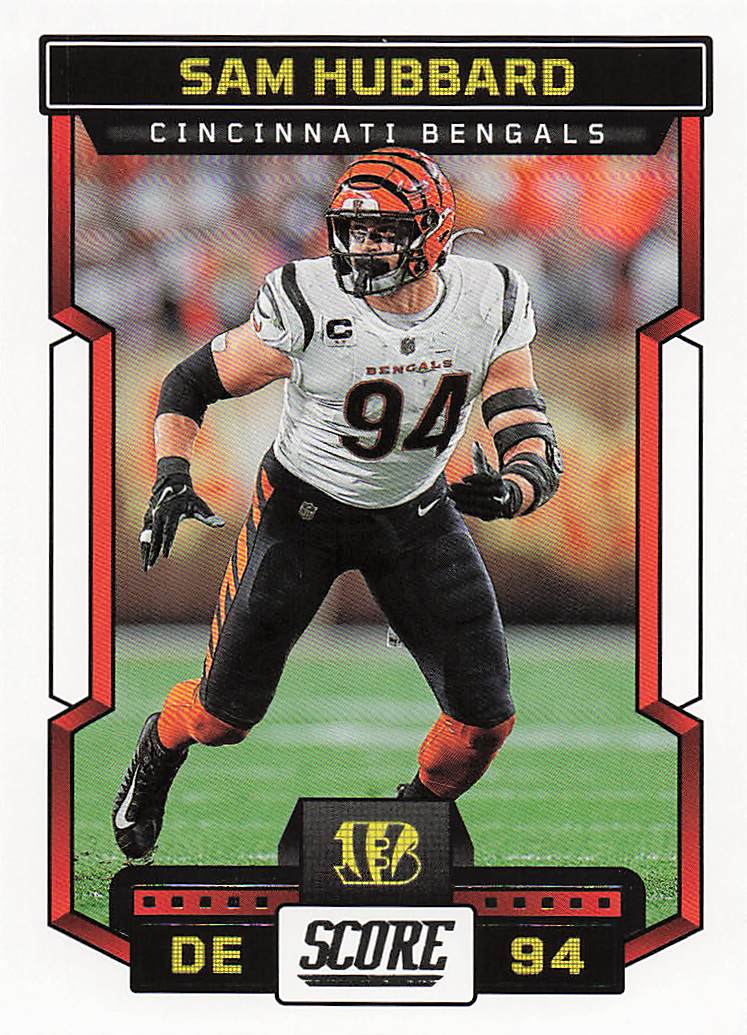 2023 Score Football Sam Hubbard #204
