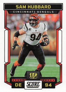 2023 Score Football Sam Hubbard #204