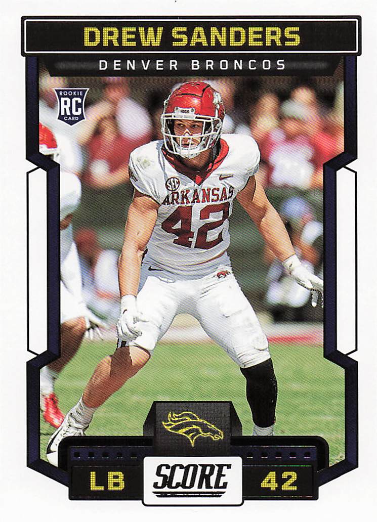 2023 Score Football Drew Sanders #377