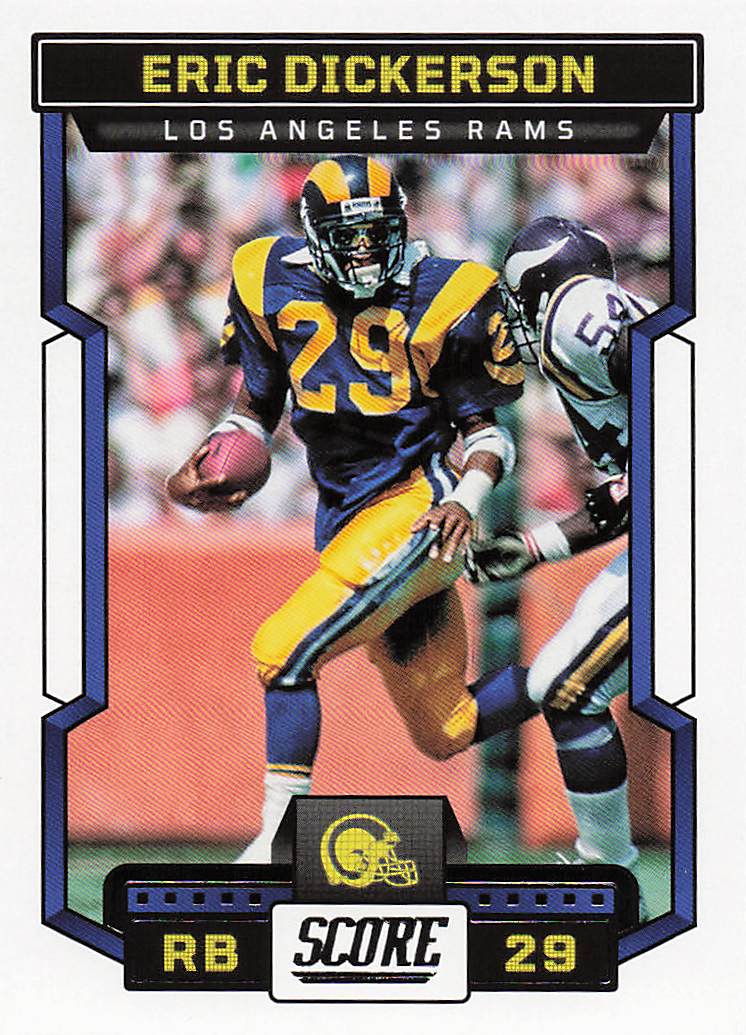 2023 Score Football Eric Dickerson #167