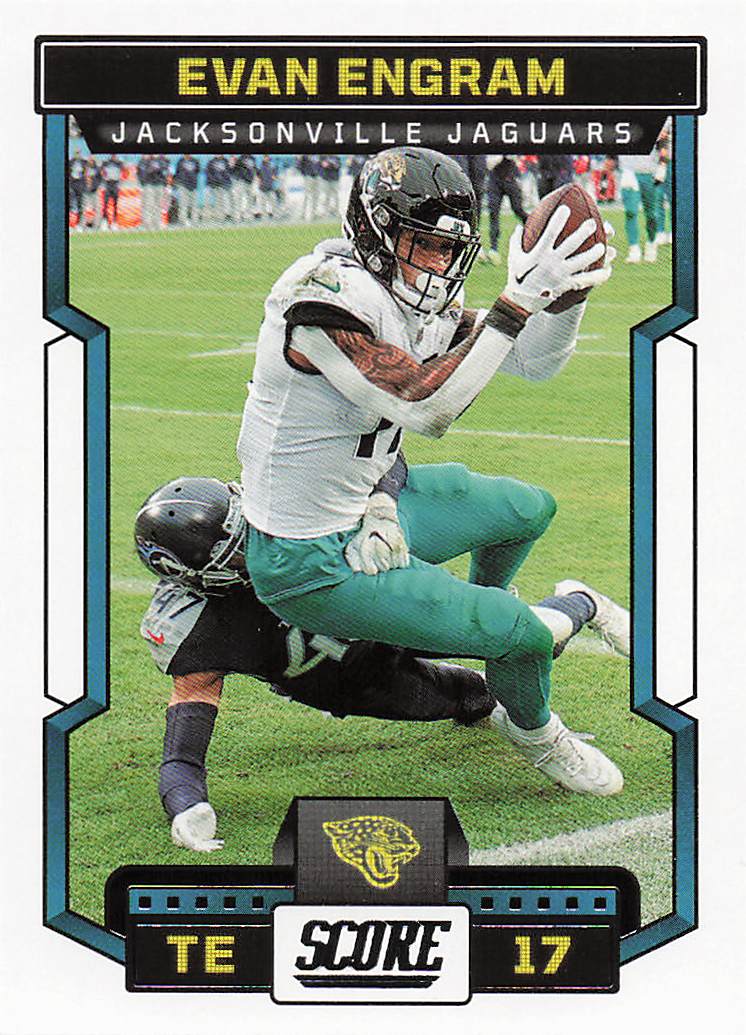2023 Score Football Evan Engram #21