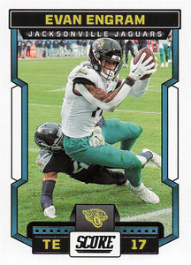 2023 Score Football Evan Engram #21