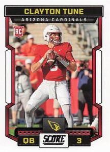 2023 Score Football Clayton Tune #307