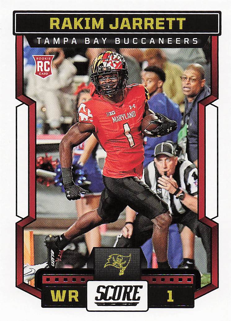 2023 Score Football Rakim Jarrett #359 Rookie