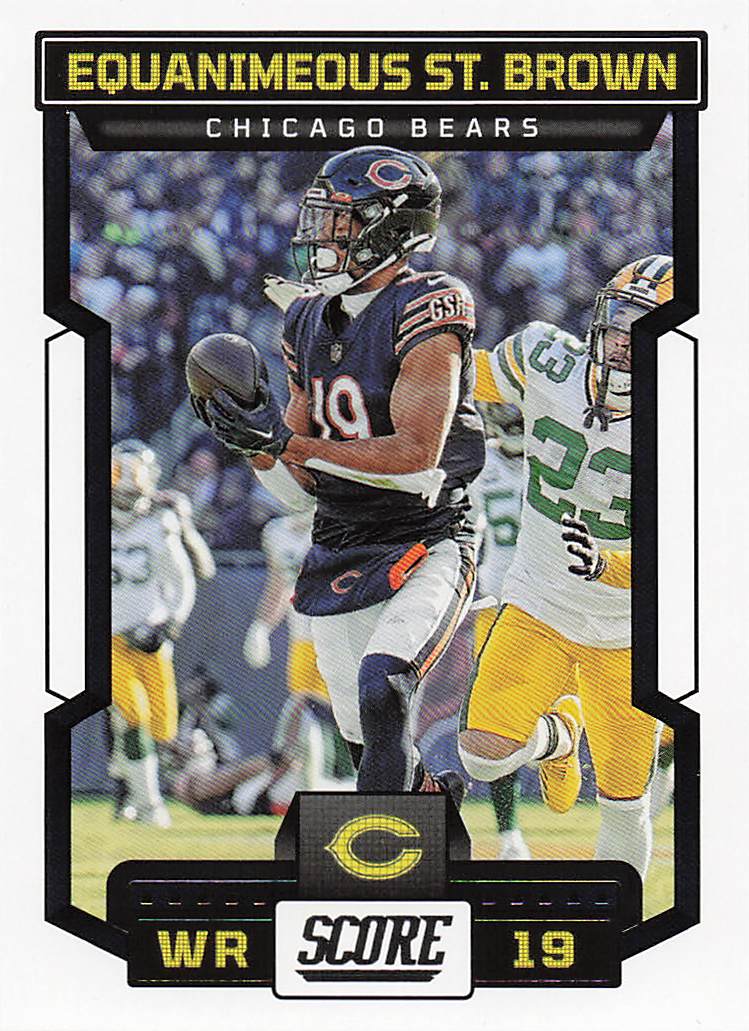 2023 Score Football Equanimeous St. Brown #105