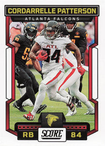 2023 Score Football Cordarrelle Patterson #39