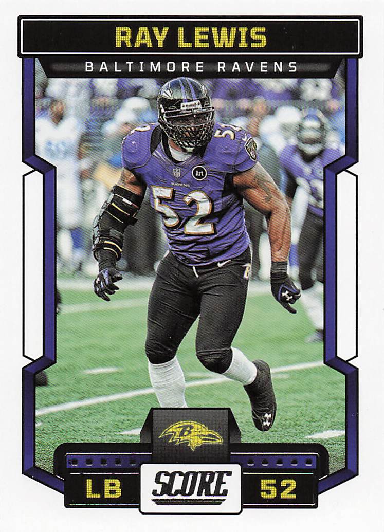 2023 Score Football Ray Lewis #195