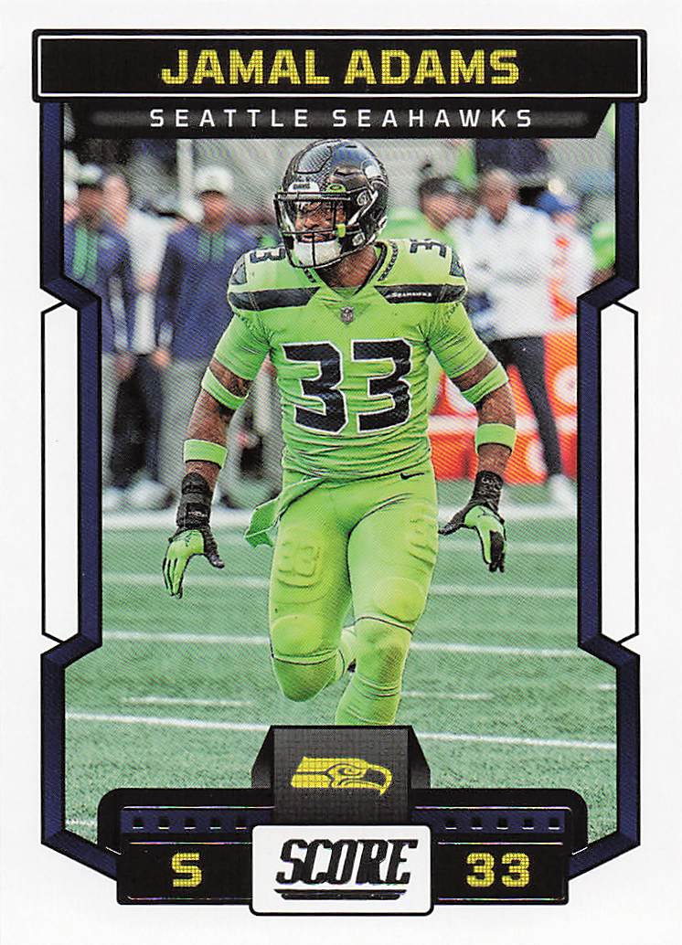 2023 Score Football Jamal Adams #186
