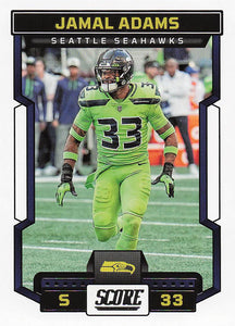 2023 Score Football Jamal Adams #186