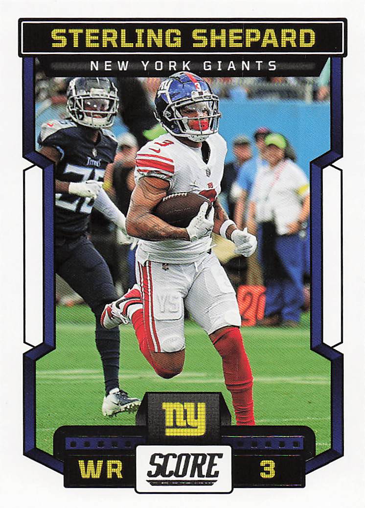 2023 Score Football Sterling Shepard #237