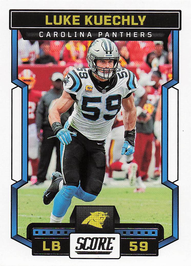 2023 Score Football Luke Kuechly #51