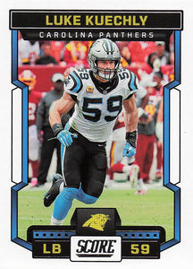 2023 Score Football Luke Kuechly #51