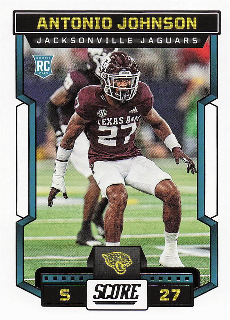 2023 Score Football Antonio Johnson #388 Rookie