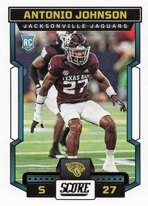 2023 Score Football Antonio Johnson #388 Rookie