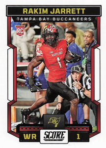 2023 Score Football Rakim Jarrett #359 Rookie