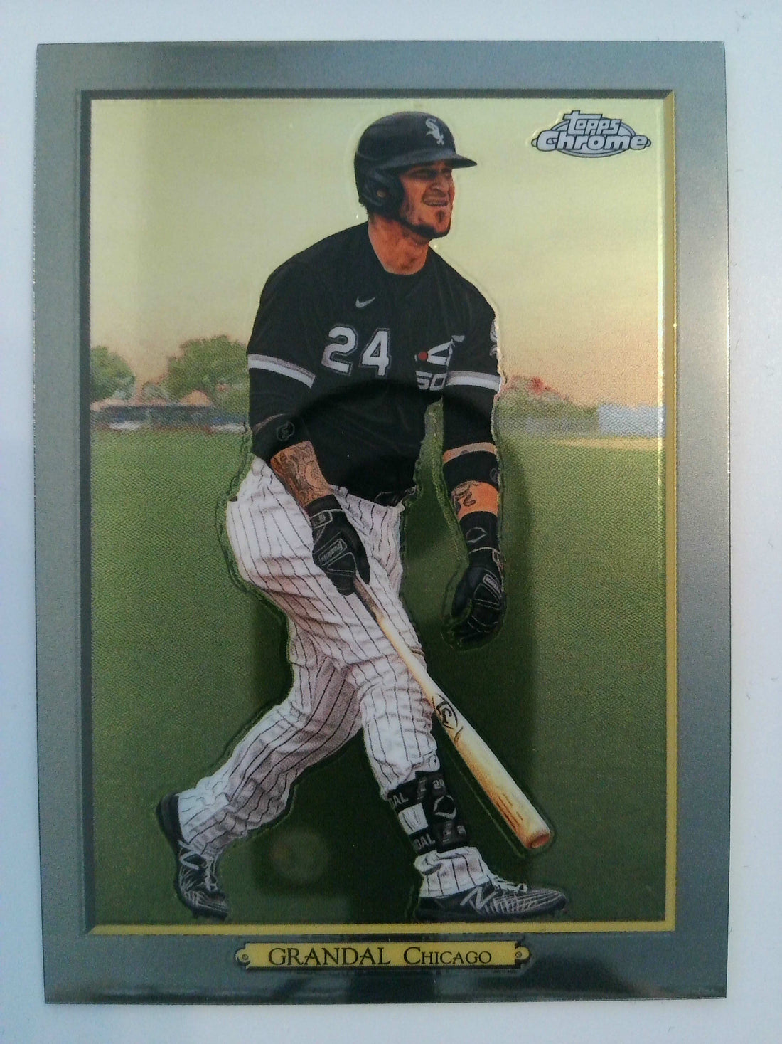2020 Topps Update Baseball Turkey Red 2020 Chrome Yasmani Grandal #TRC-33