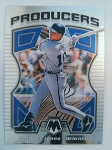 2021 Panini Mosaic Baseball Producers Chipper Jones #P7