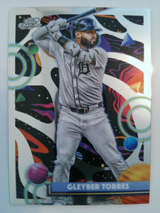 2025 Topps Chrome Cosmic Baseball Gleyber Torres #74