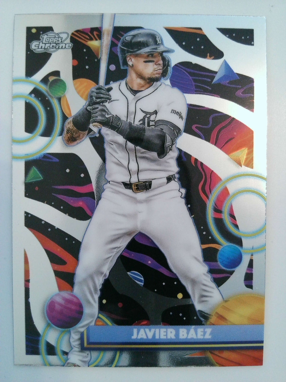 2025 Topps Chrome Cosmic Baseball Javier Báez #125