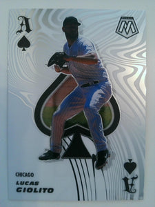 2021 Panini Mosaic Baseball Aces Lucas Giolito #ACE15