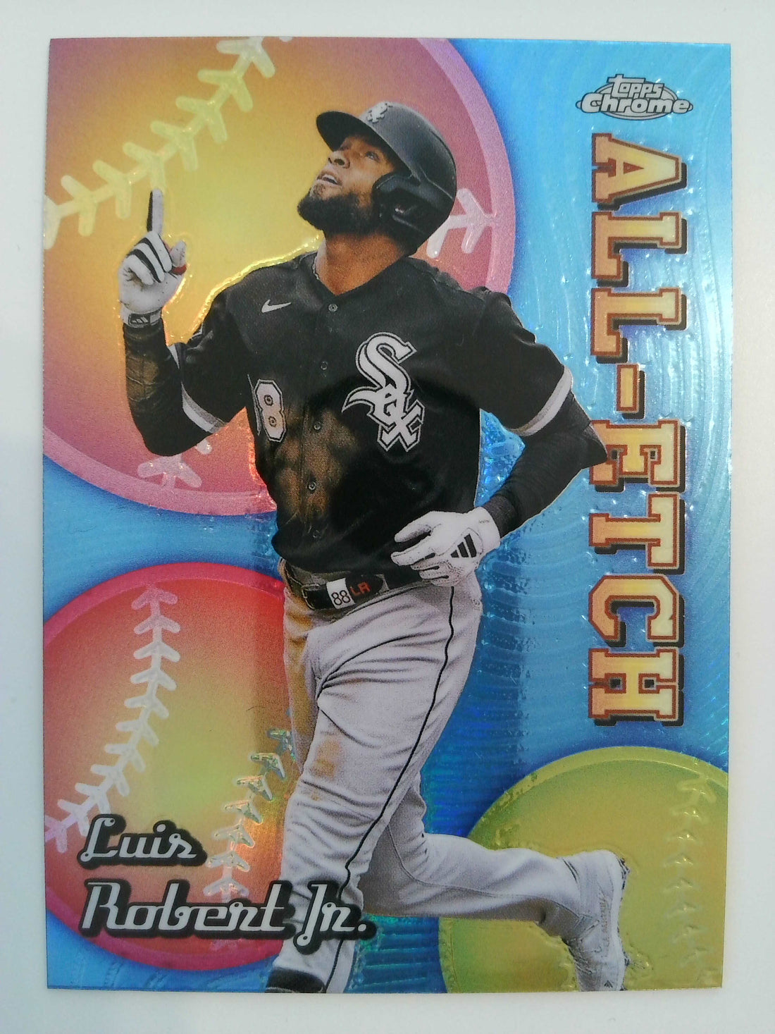 2024 Topps Chrome Baseball Chrome All-Etch Luis Robert Jr. #CAE-16