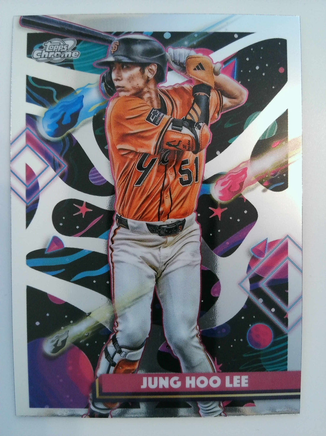 2025 Topps Chrome Cosmic Baseball Jung Hoo Lee #64