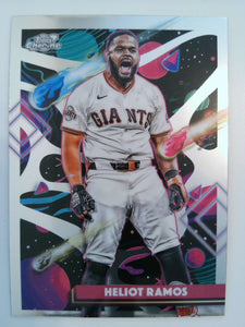 2025 Topps Chrome Cosmic Baseball Heliot Ramos #41