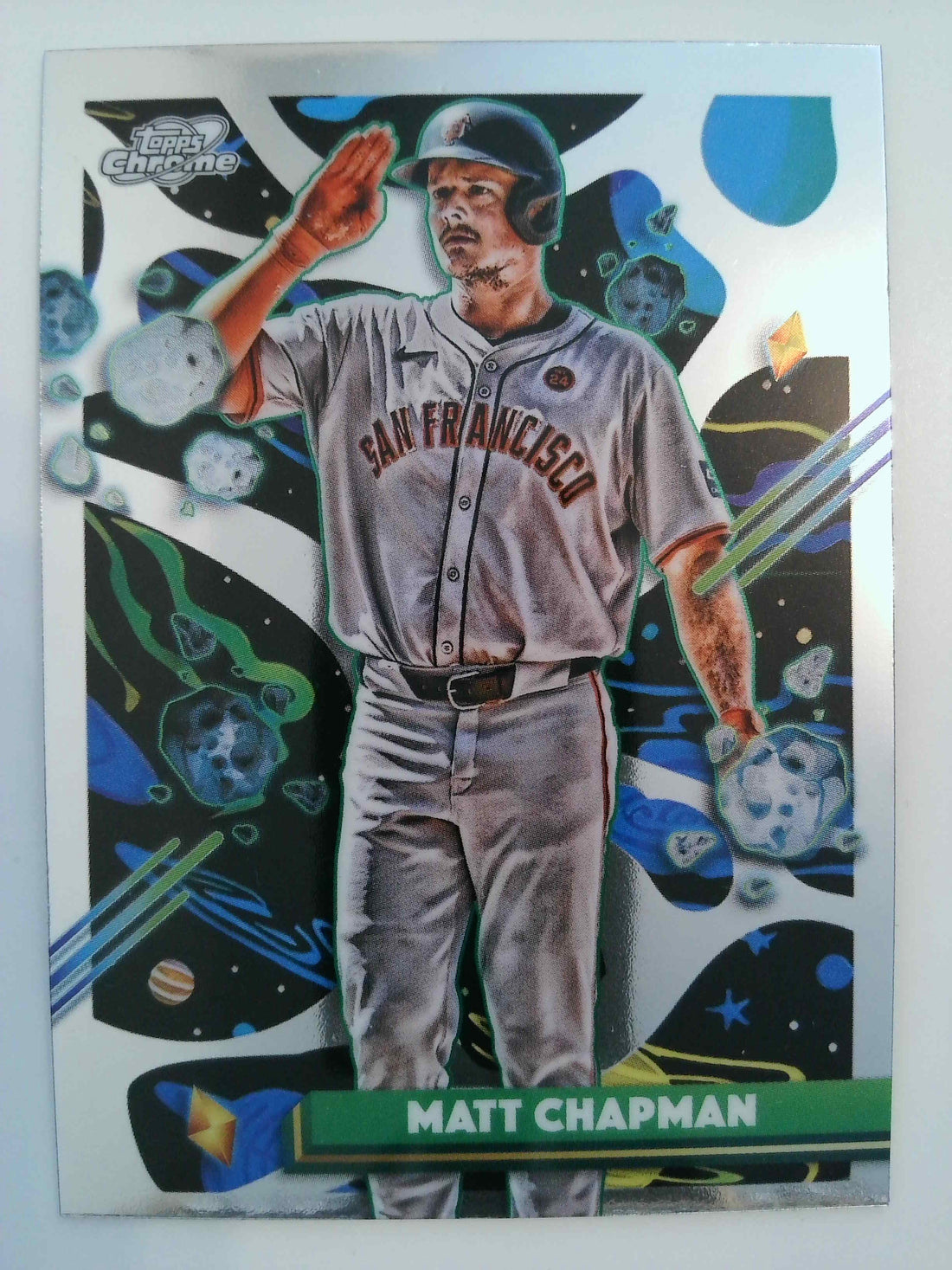 2025 Topps Chrome Cosmic Baseball Matt Chapman #72