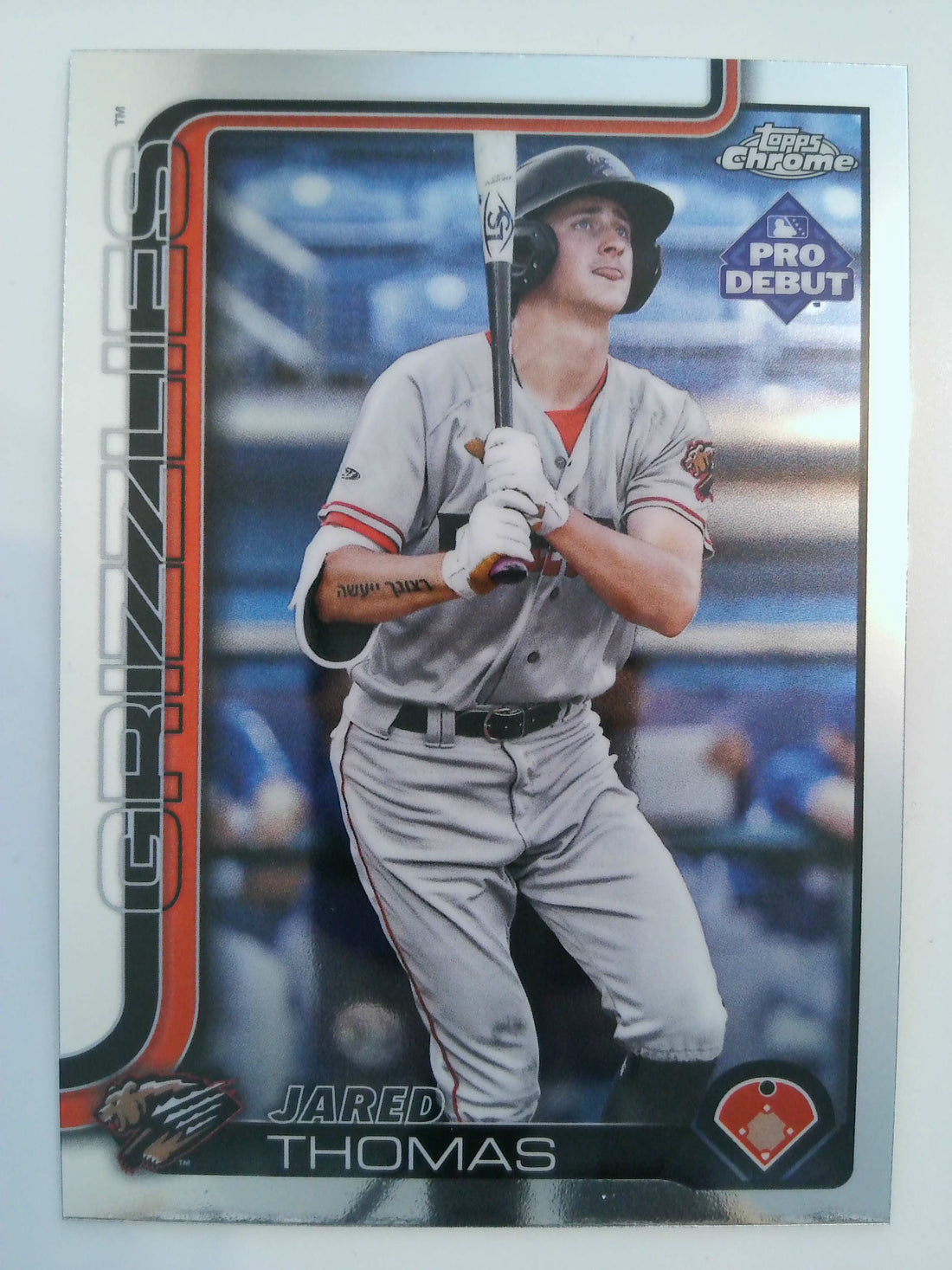 2025 Topps Pro Debut - Chrome Baseball Jared Thomas #PDC-27