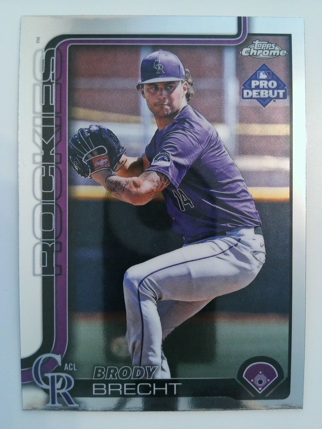 2025 Topps Pro Debut - Chrome Baseball Brody Brecht #PDC-93
