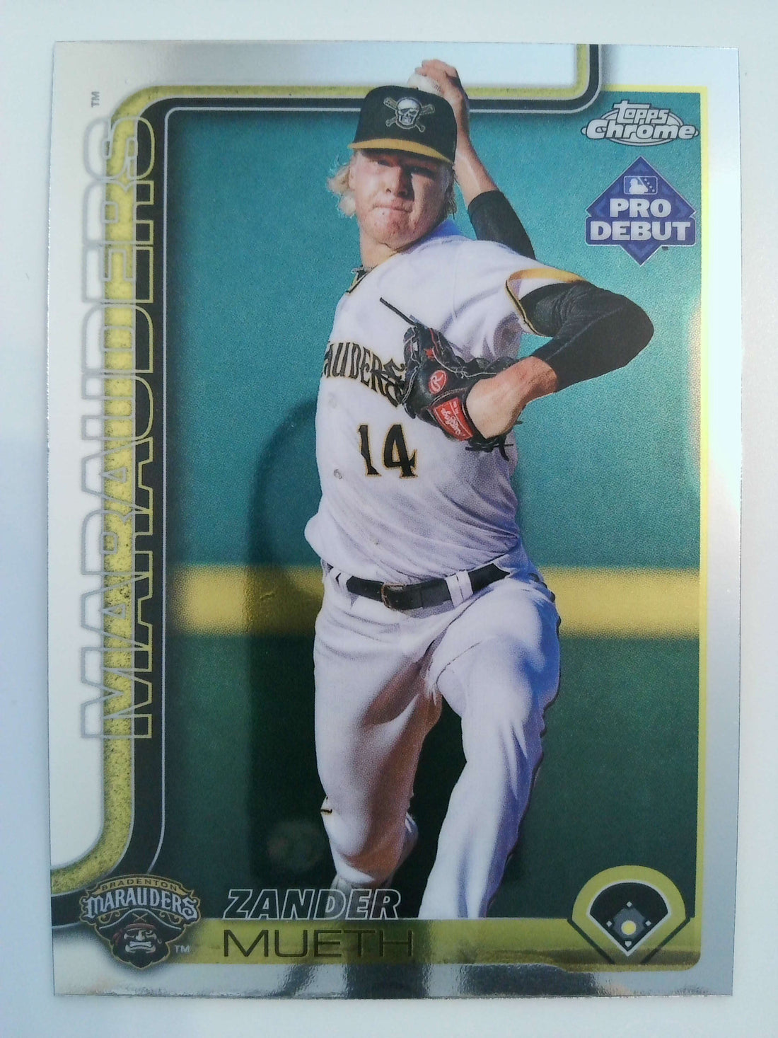 2025 Topps Pro Debut - Chrome Baseball Zander Mueth #PDC-120