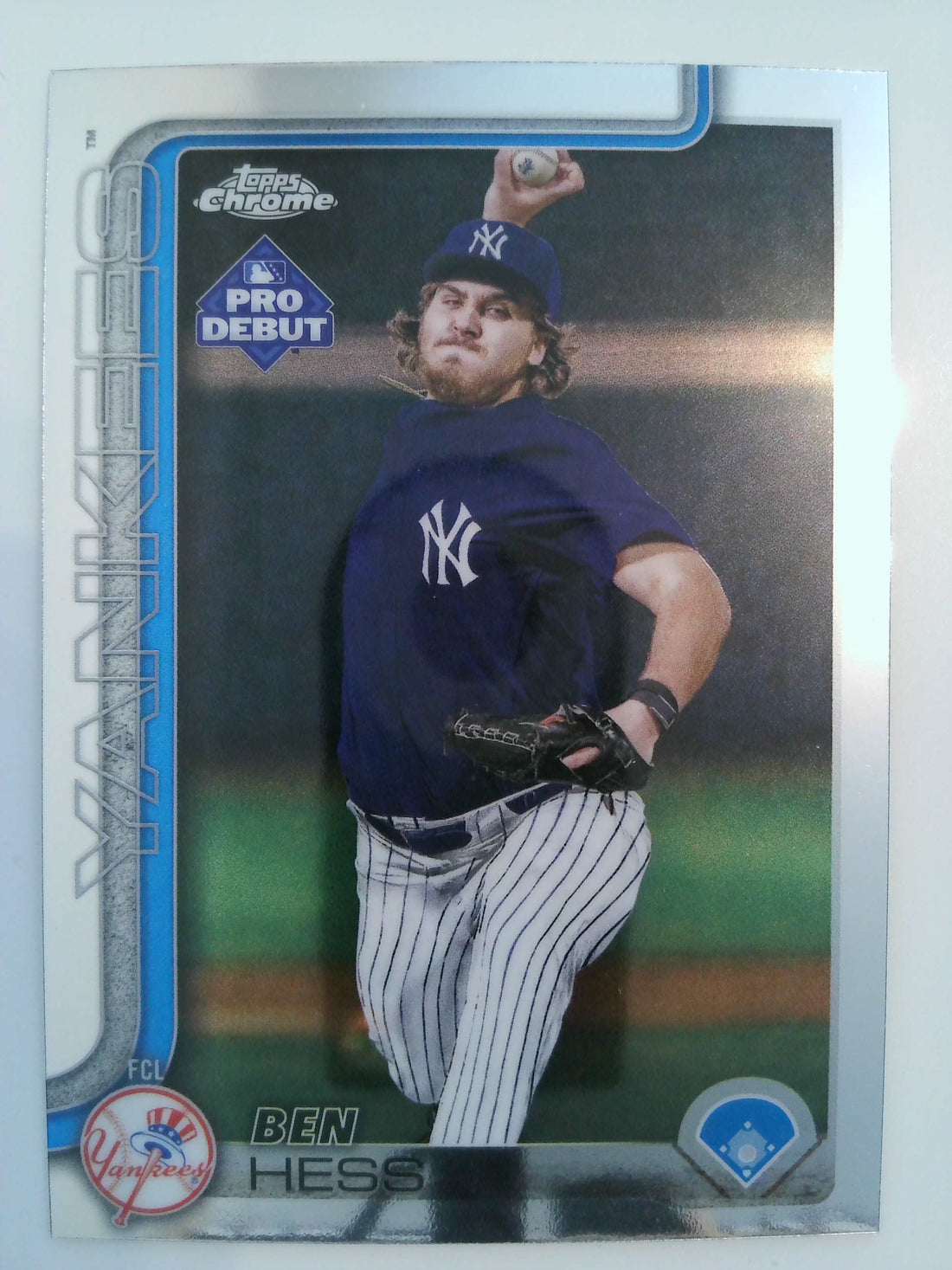 2025 Topps Pro Debut - Chrome Baseball Ben Hess #PDC-186