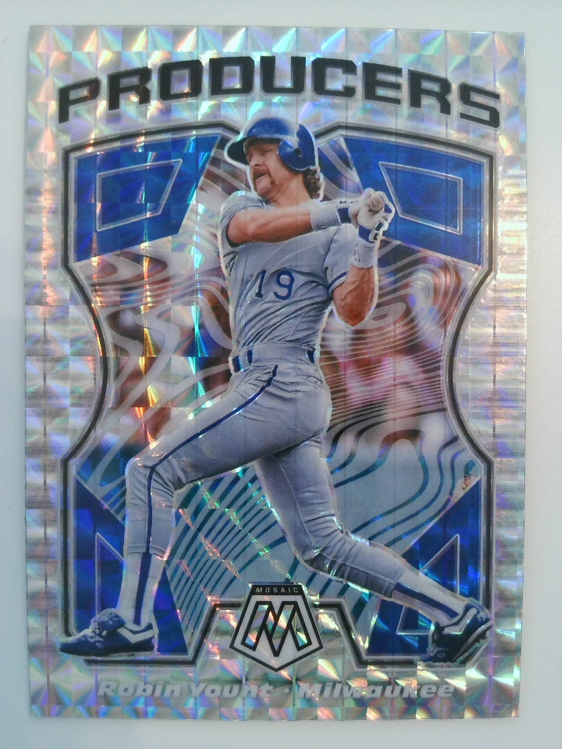 2021 Panini Mosaic Baseball Producers Mosaic Robin Yount #P9
