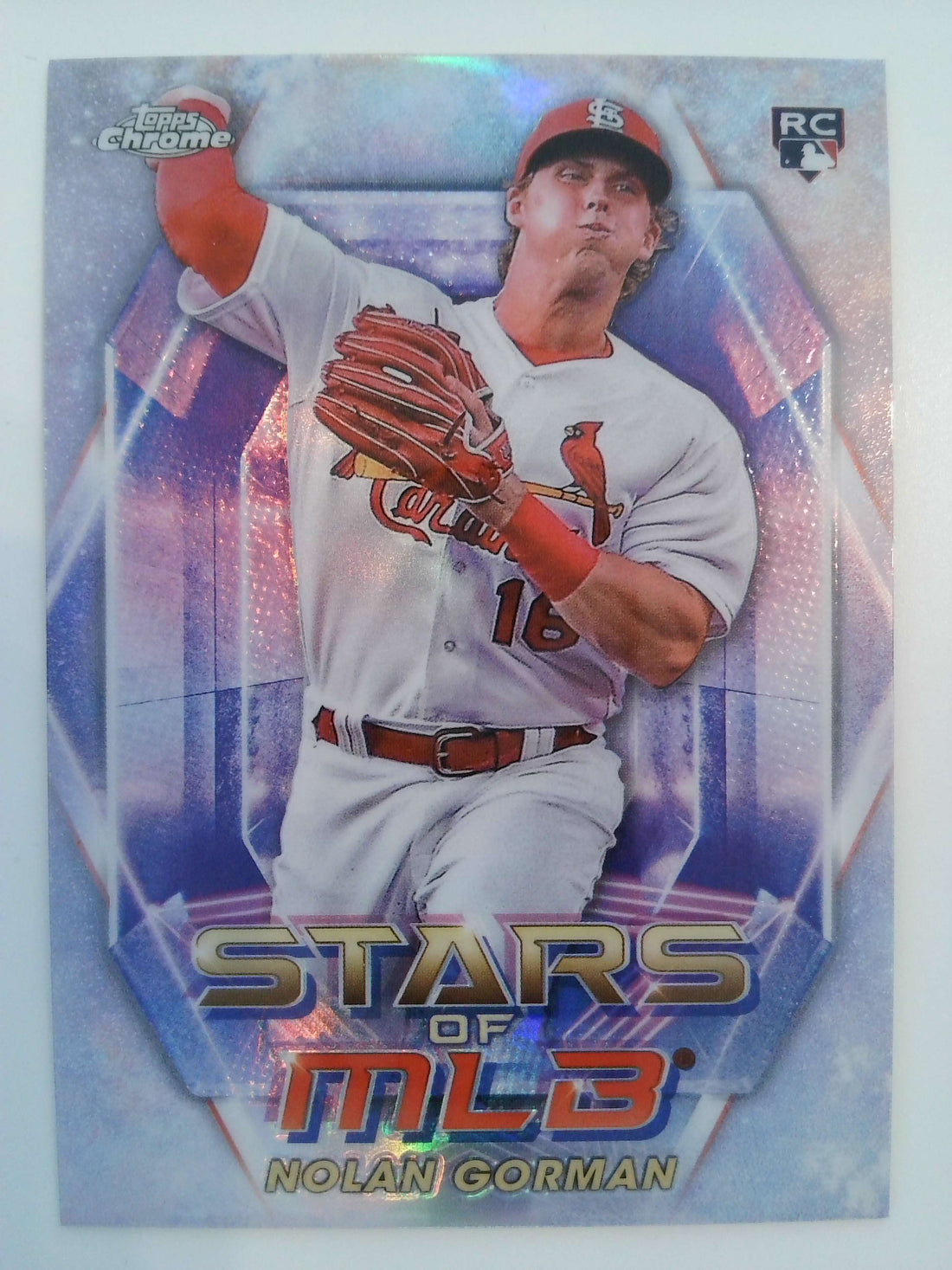 2023 Topps Baseball Stars of MLB Chrome Nolan Gorman #SMLBC-23