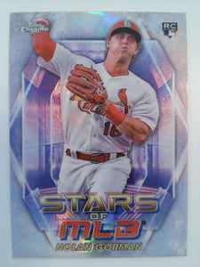2023 Topps Baseball Stars of MLB Chrome Nolan Gorman #SMLBC-23