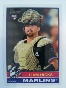 2025 Topps Heritage Baseball Chrome Liam Hicks #640 Rookie