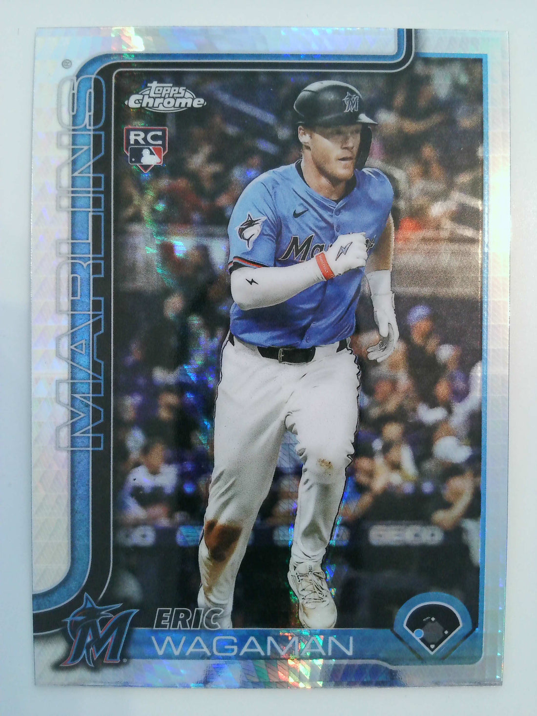2025 Topps Chrome Update Baseball Prism Refractors Eric Wagaman #USC56 Rookie