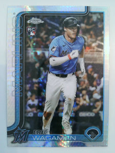 2025 Topps Chrome Update Baseball Prism Refractors Eric Wagaman #USC56 Rookie
