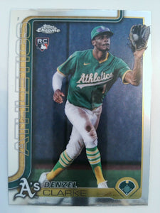 2025 Topps Chrome Update Baseball Denzel Clarke #USC15 Rookie