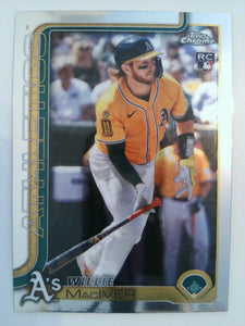2025 Topps Chrome Update Baseball Willie MacIver #USC81 Rookie