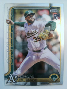 2025 Topps Chrome Update Baseball Carlos Duran #USC84 Rookie