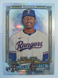2025 Topps Allen & Ginter Baseball Chrome Refractor Kumar Rocker #124 Rookie