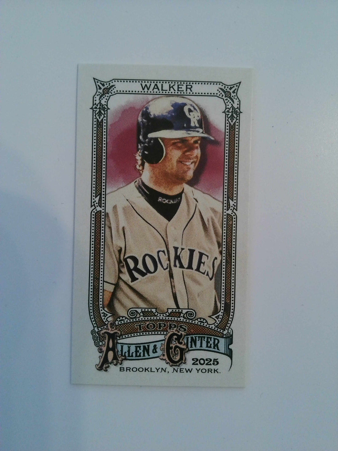 2025 Topps Allen & Ginter Baseball Mini Larry Walker #335