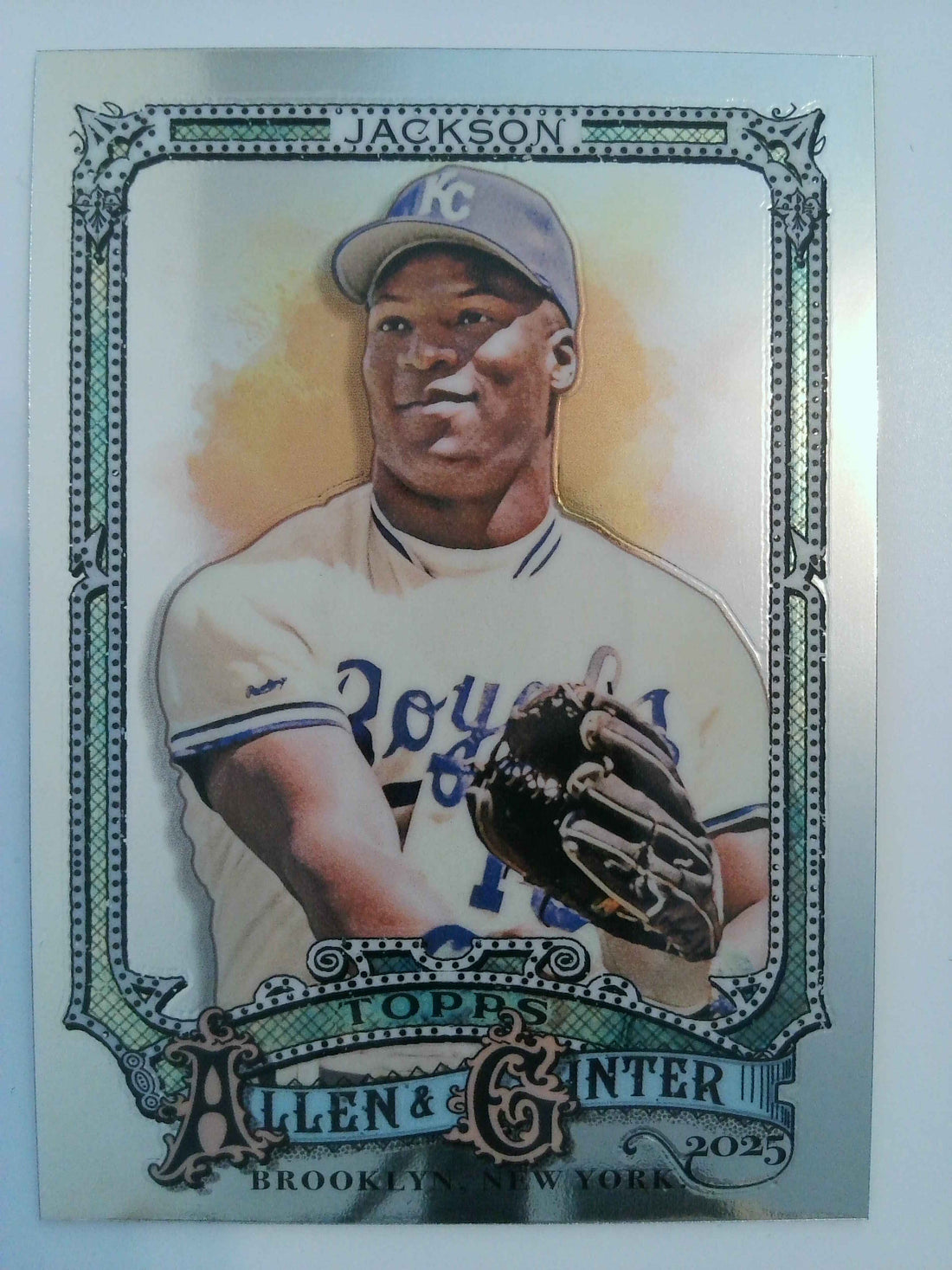 2025 Topps Allen & Ginter Baseball Chrome Bo Jackson #18