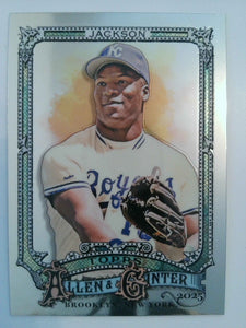2025 Topps Allen & Ginter Baseball Chrome Bo Jackson #18
