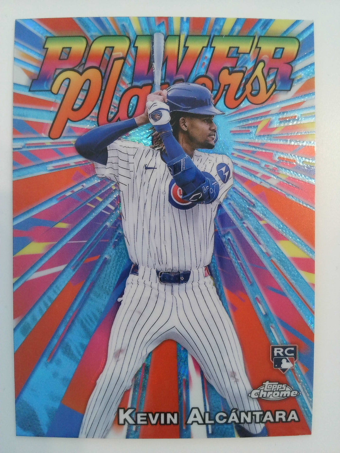2025 Topps Chrome Baseball Power Players Kevin Alcántara #PP-18